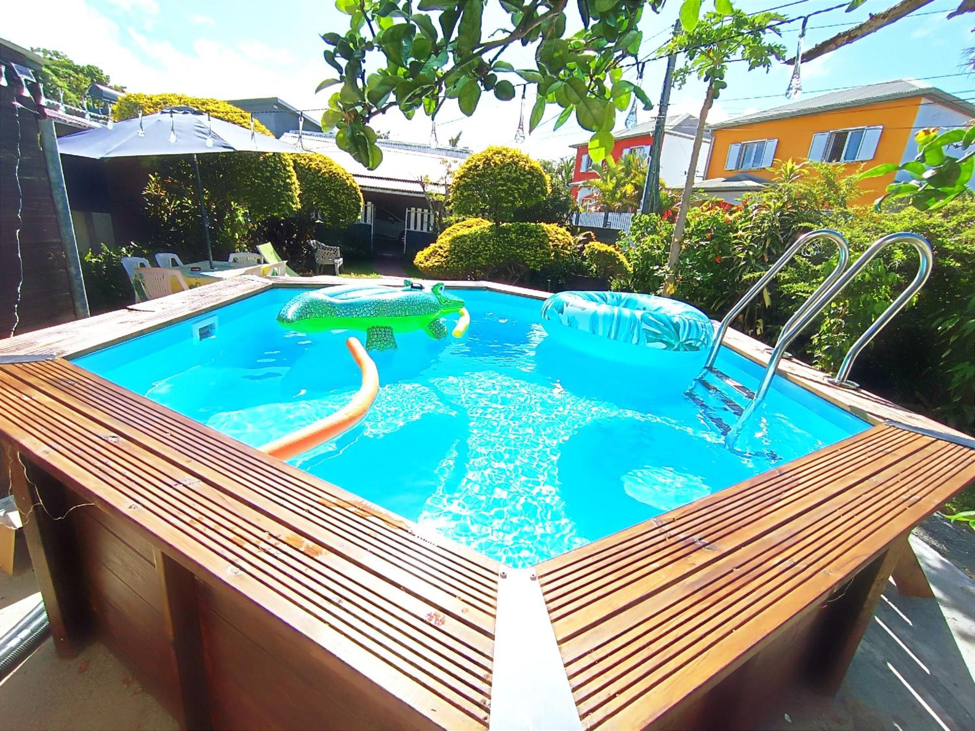 Chambre Privee 4 - Case Creole Le Mistral,Chez Kevin Сент-Андре Экстерьер фото