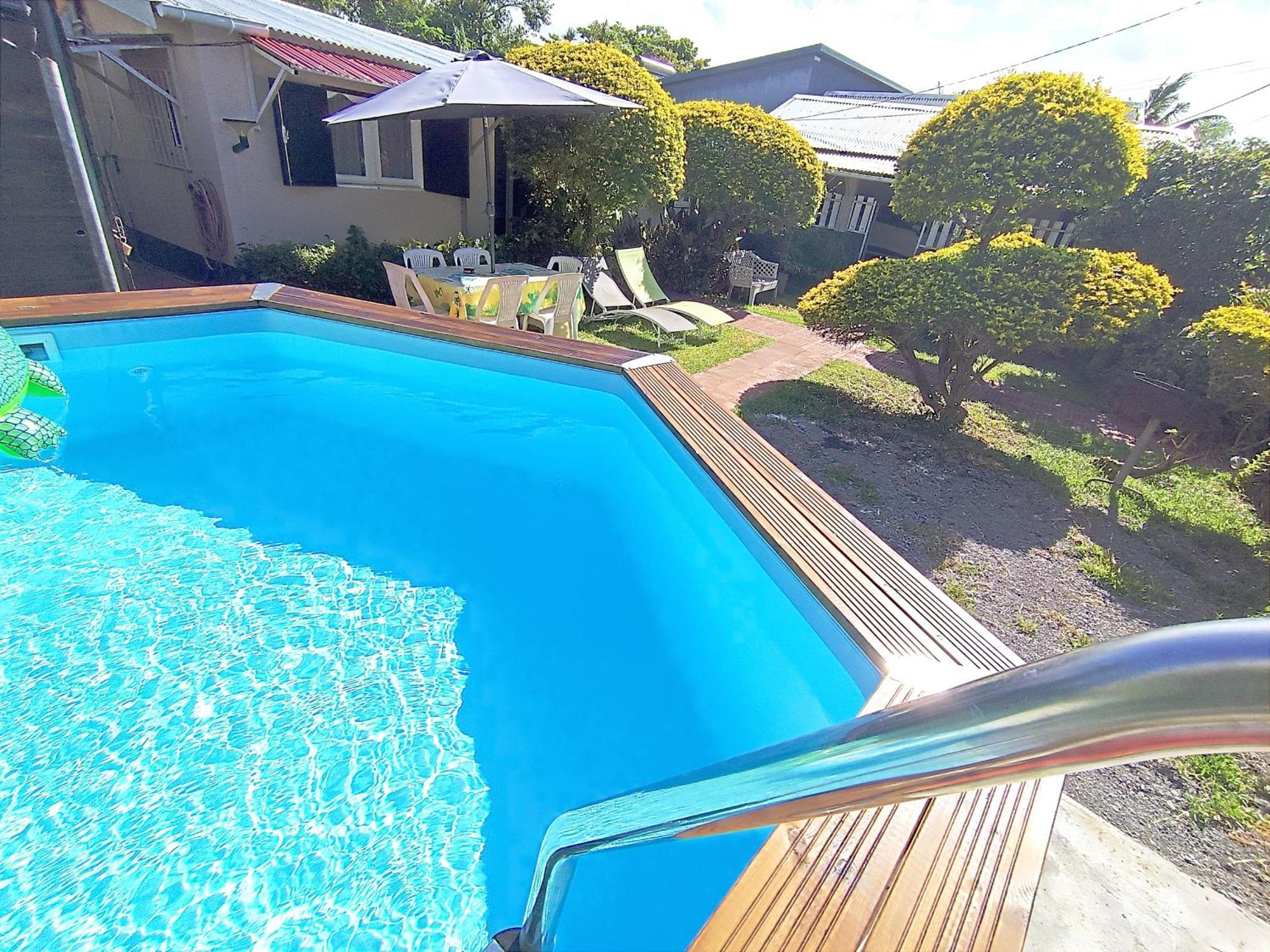 Chambre Privee 4 - Case Creole Le Mistral,Chez Kevin Сент-Андре Экстерьер фото